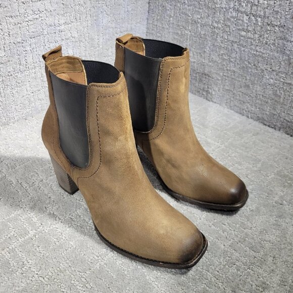 Trask Vaden Women's Size 10M US Brown Leather Chelsea Ankle Bootie Boots 36-0940 - Picture 8 of 12